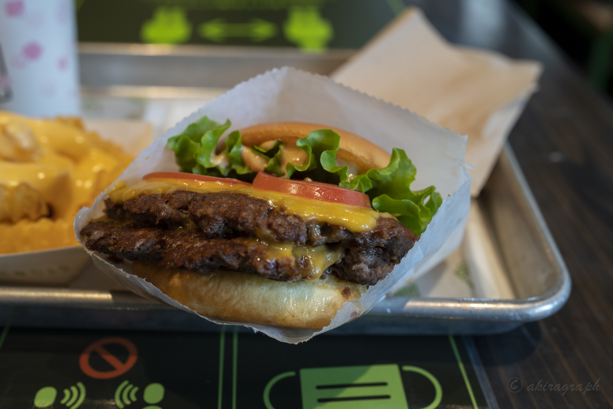 shakeshack　ハンバーガー