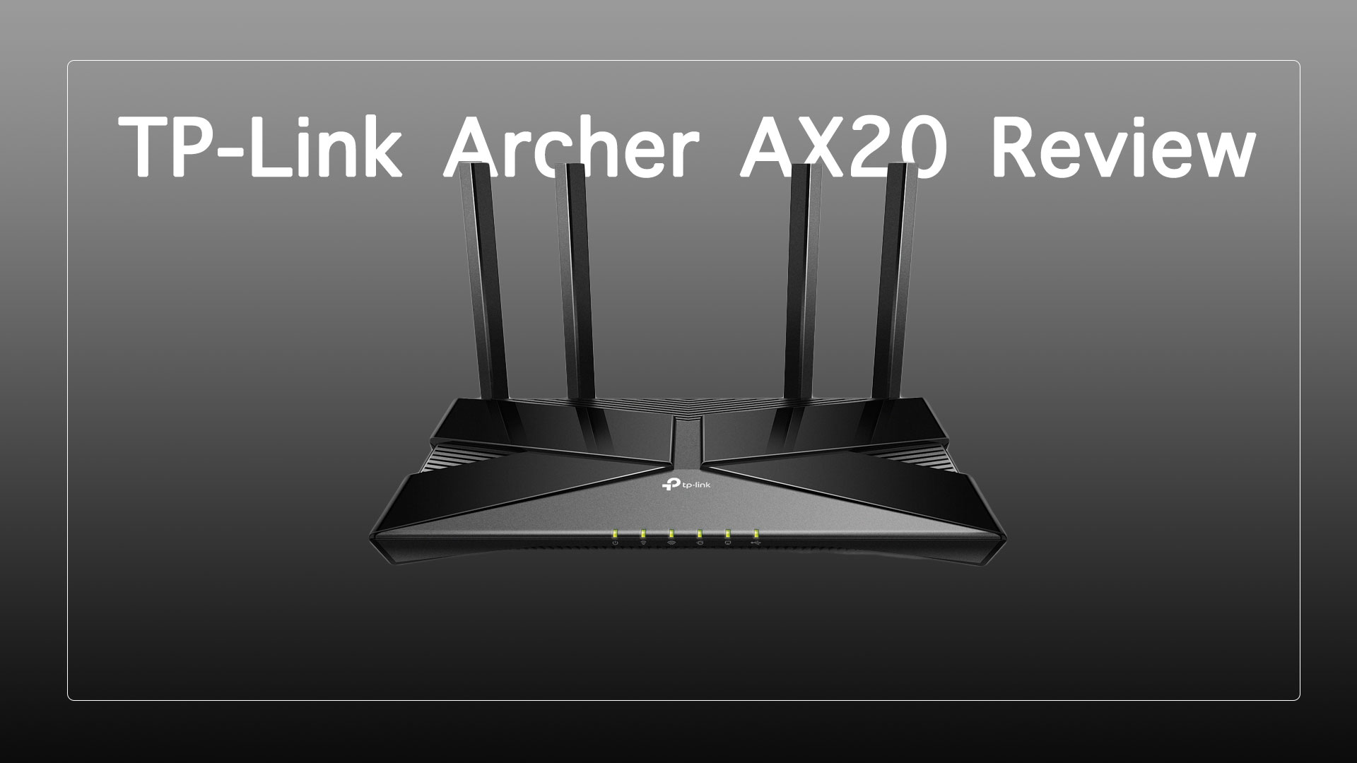 ほぼ未使用TP-LINK archer ax20